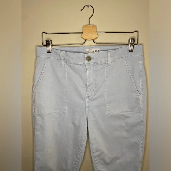 LOFT Skinny Crop Slash  Pocket Jeans - Picture 3 of 6